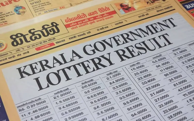 kerala government lottery result