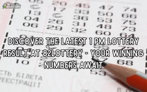1 pm lottery result