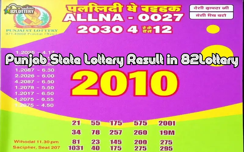punjab state lottery result
