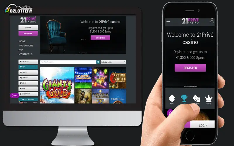 21prive casino bonus codes